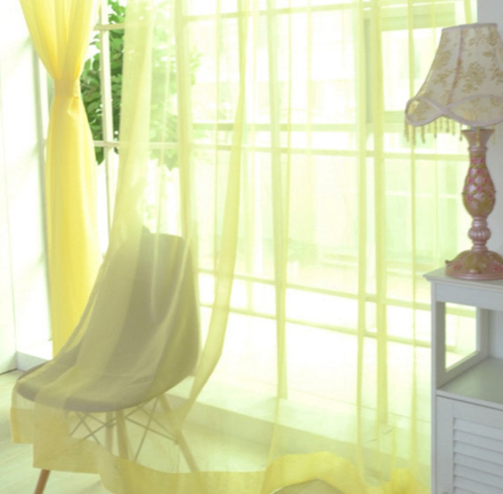 Tulle Modern Curtains For Living Room