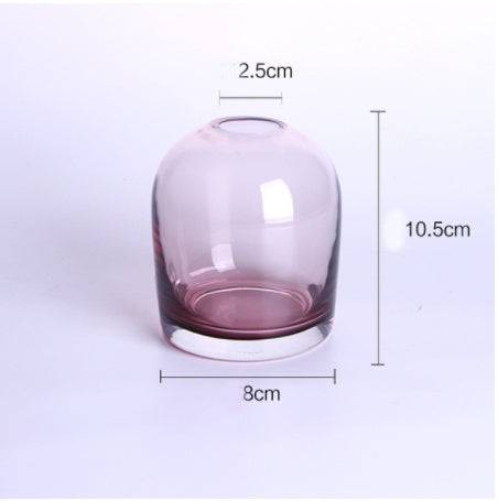 Simple Creative Glass Living Room Dining Table Vase