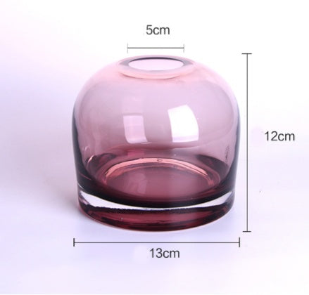 Simple Creative Glass Living Room Dining Table Vase