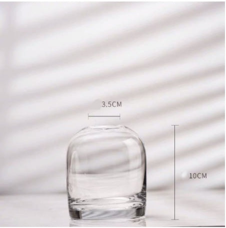 Simple Creative Glass Living Room Dining Table Vase