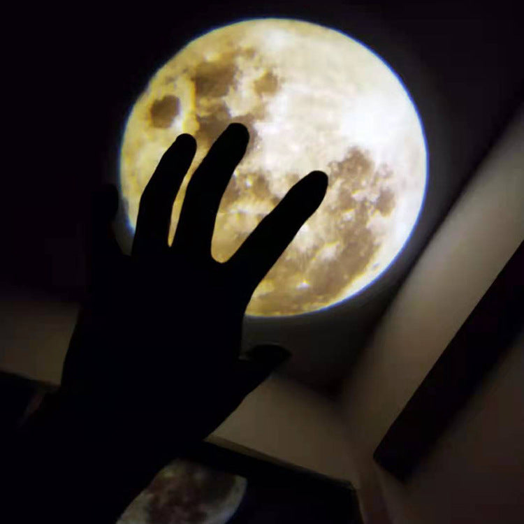 Star Projector 2 In 1 Earth Moon Projection Lamp Galaxy Light