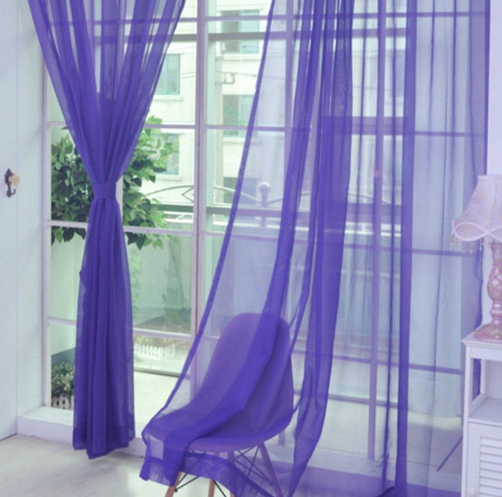 Tulle Modern Curtains For Living Room