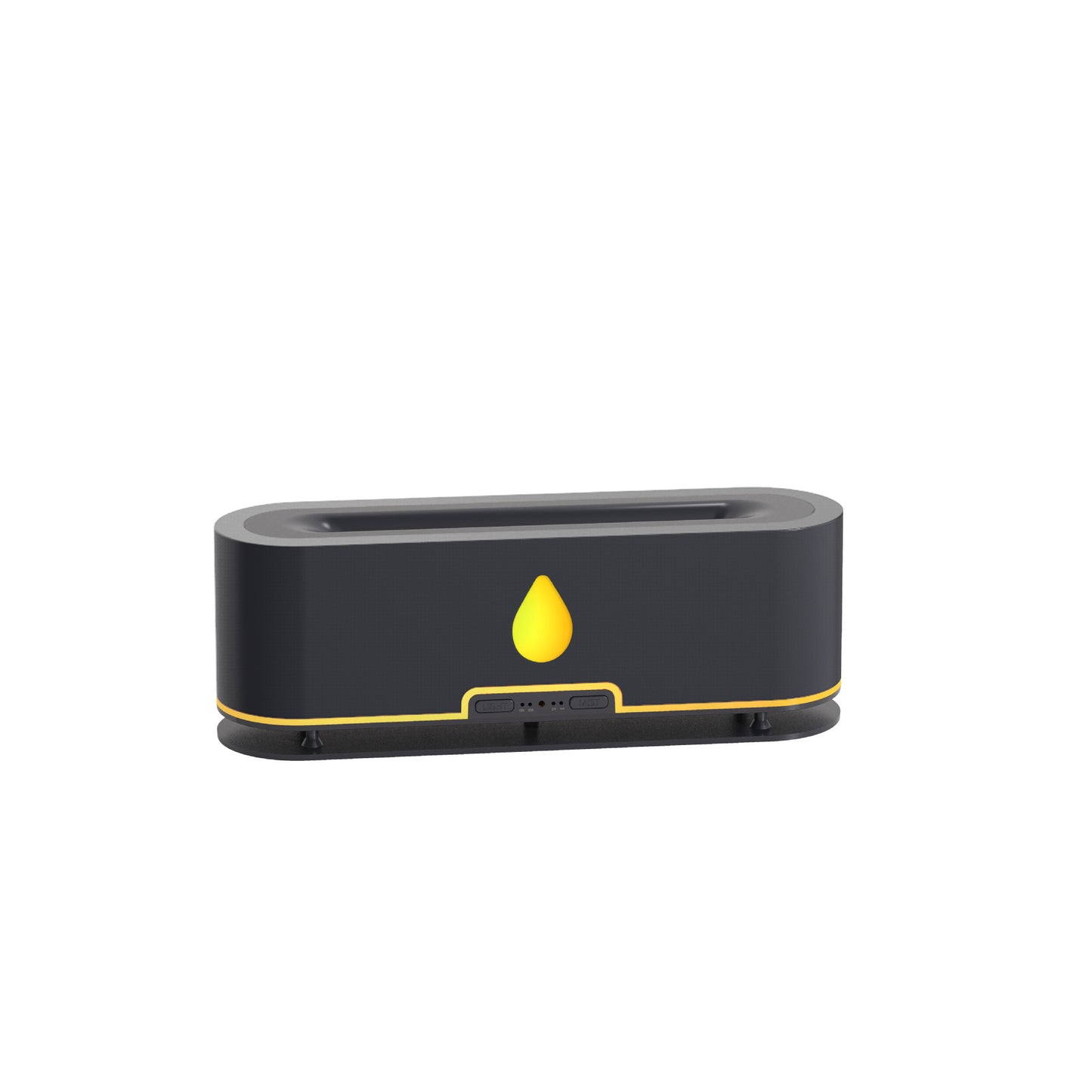 Ultrasonic Aroma Diffuser Simulation Flame