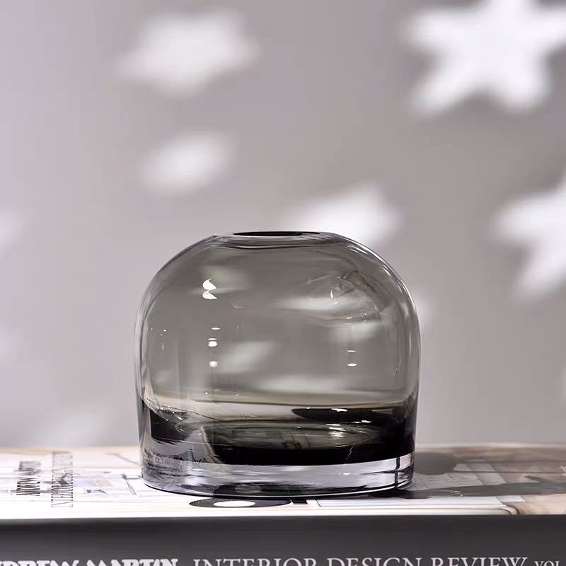 Simple Creative Glass Living Room Dining Table Vase