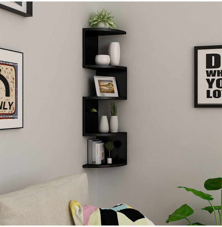 New 5 Tier Floating Wall Shelves