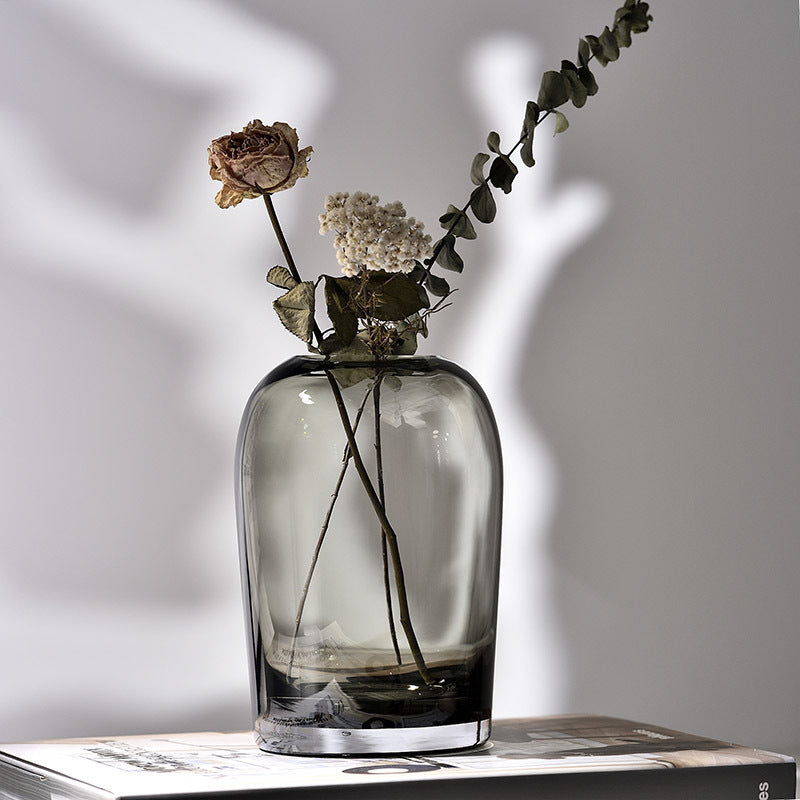 Simple Creative Glass Living Room Dining Table Vase