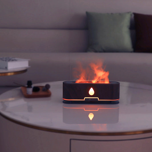 Ultrasonic Aroma Diffuser Simulation Flame