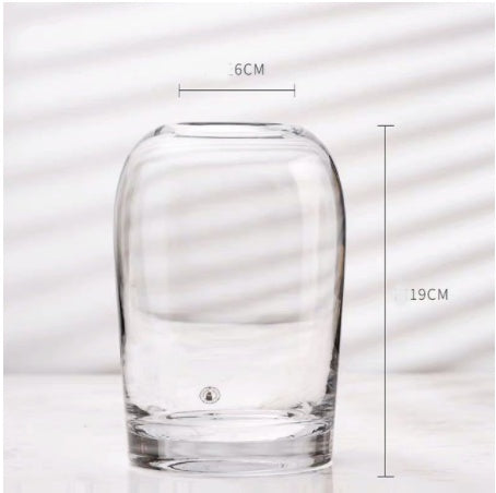 Simple Creative Glass Living Room Dining Table Vase